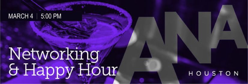 Networking & Happy Hour - March 2021