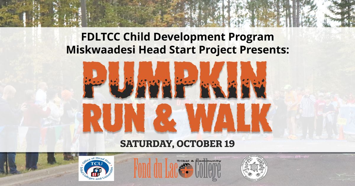 2024 Pumpkin Run & Walk - 5K & Fun Run