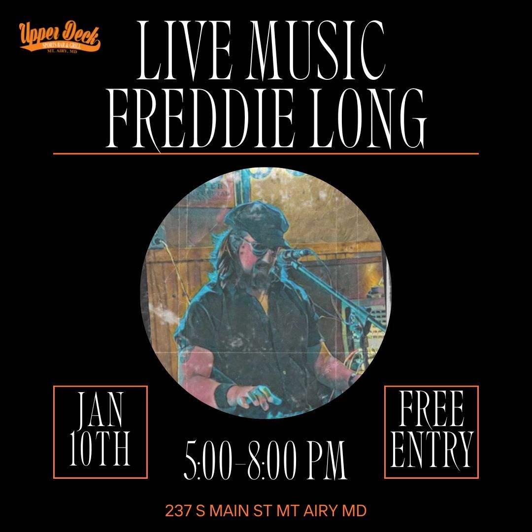 Live Music at The Deck with Freddie Long