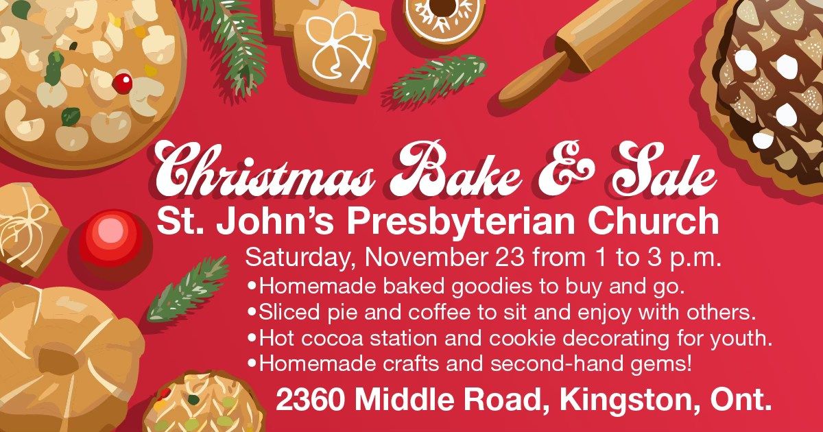 Christmas Bake & Sale 