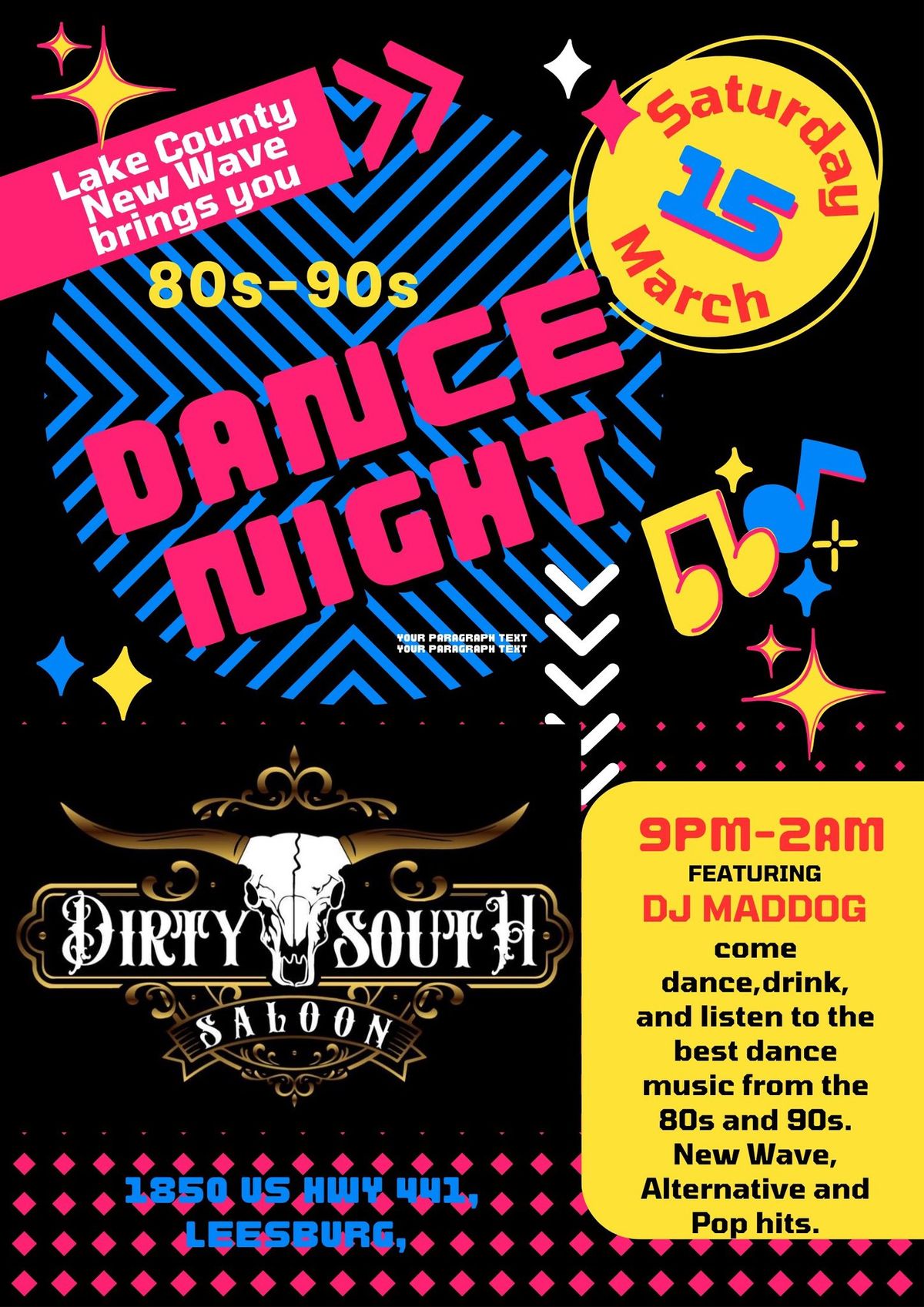 80s-90s Dance Night