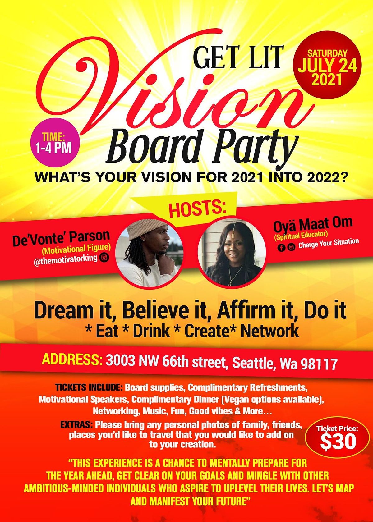 Get Lit Vision Board Party\/Event