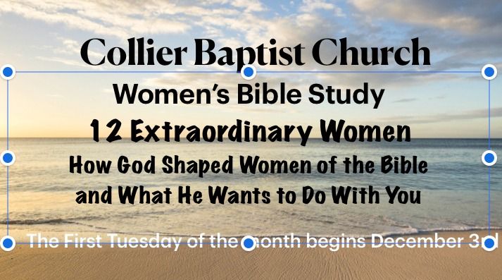 Women\u2019s Monthly Bible Study