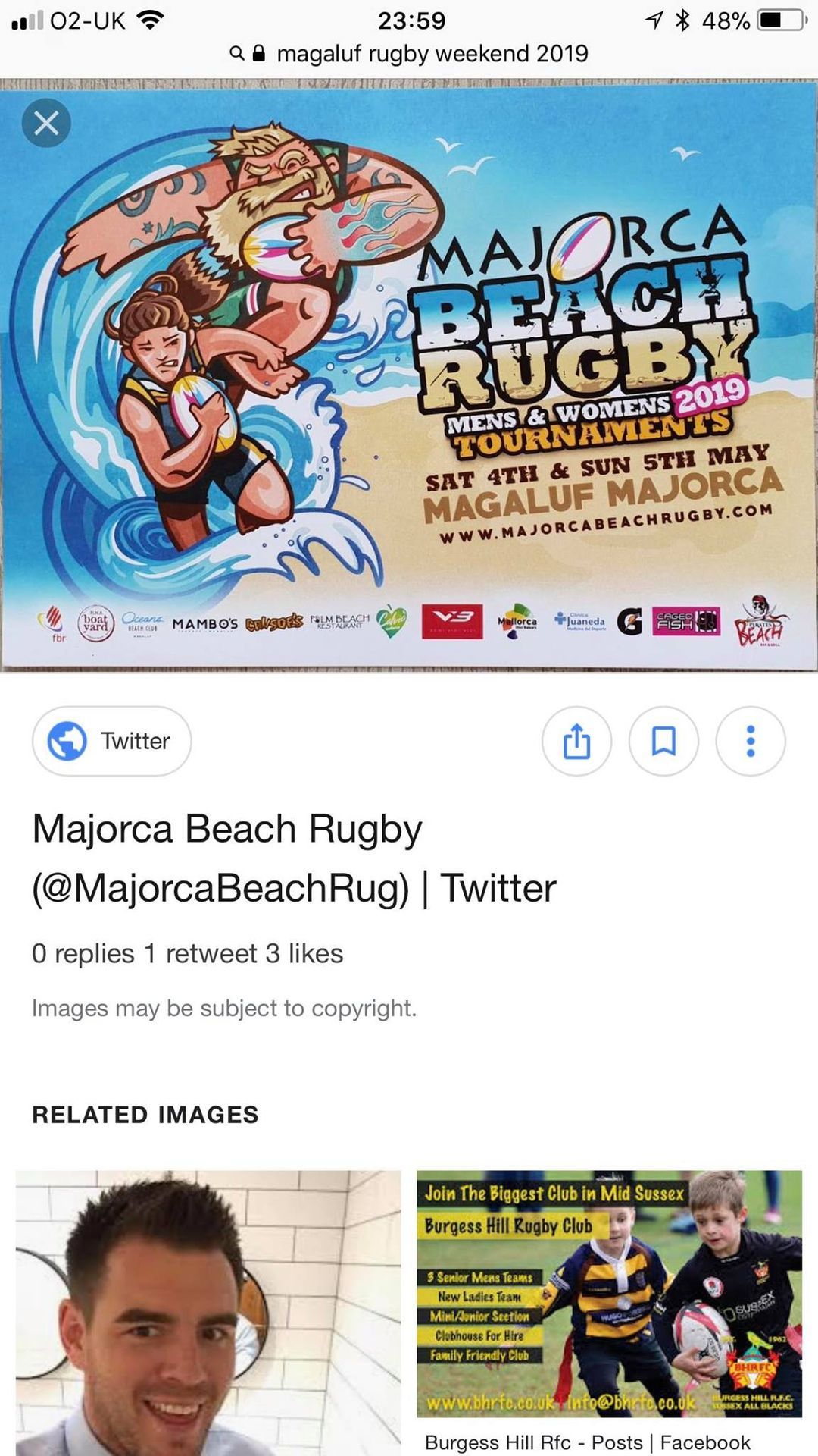 magaluf beach rugby