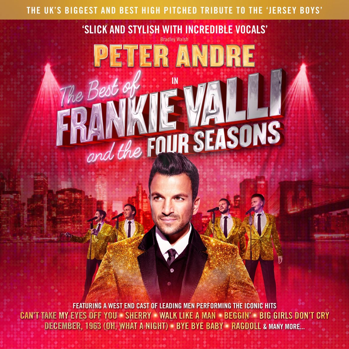 Peter Andre in The Best of Frankie Valli & The Four Seasons