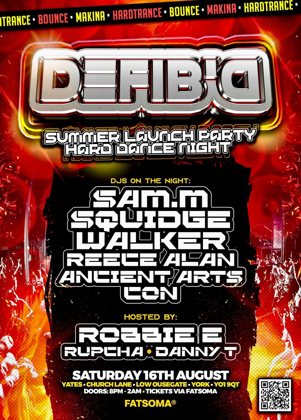 DEFIB\u2019D - Hard Dance Night