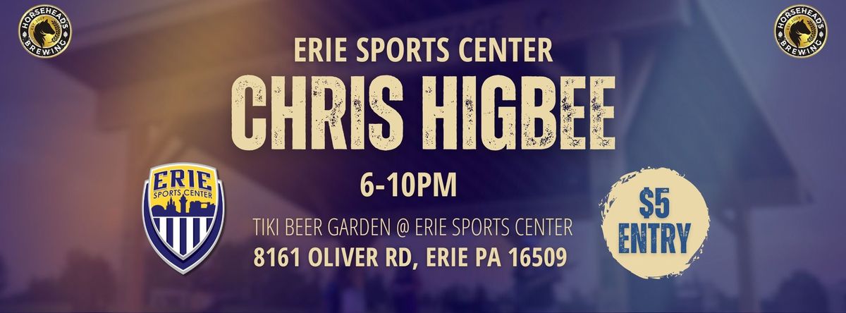 Chris Higbee At The Erie Sports Center