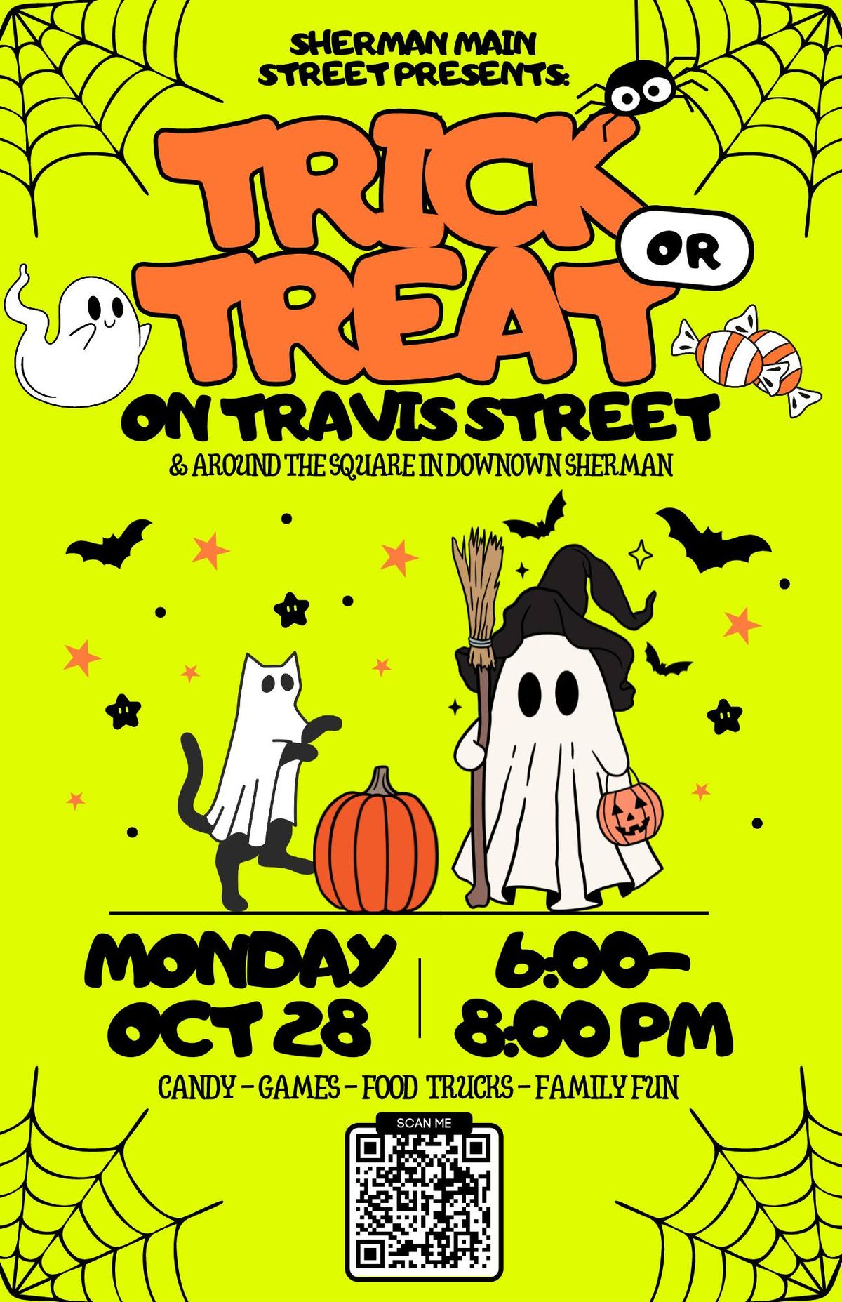 Trick or Treat on Travis Street {& Around the Square}