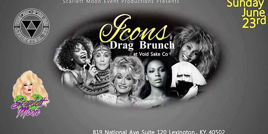 Icons Drag Brunch at Void Sake Co