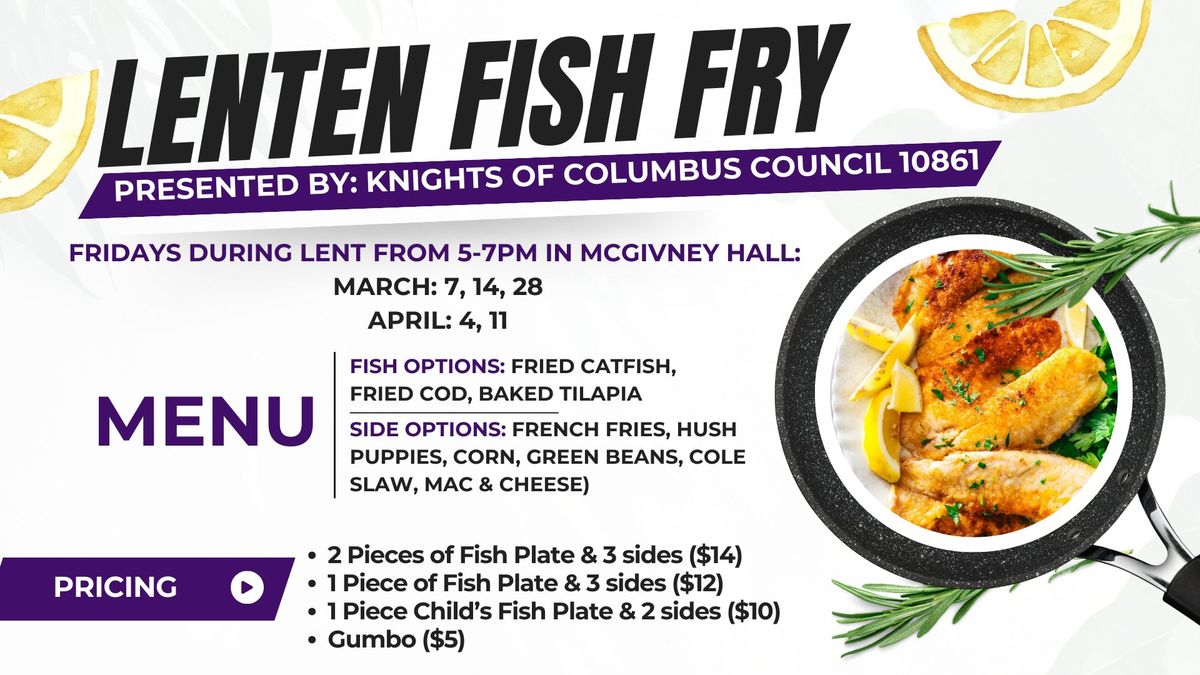 Lenten Fish Fry