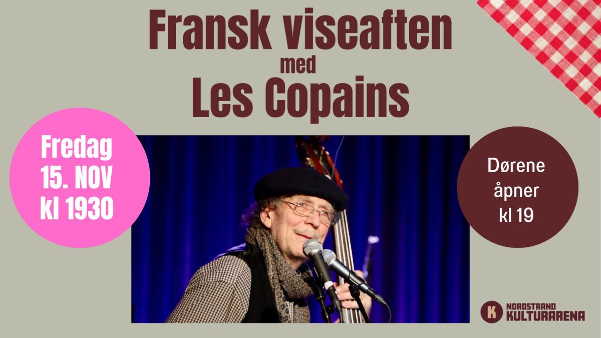 Fransk viseaften med Les Copains