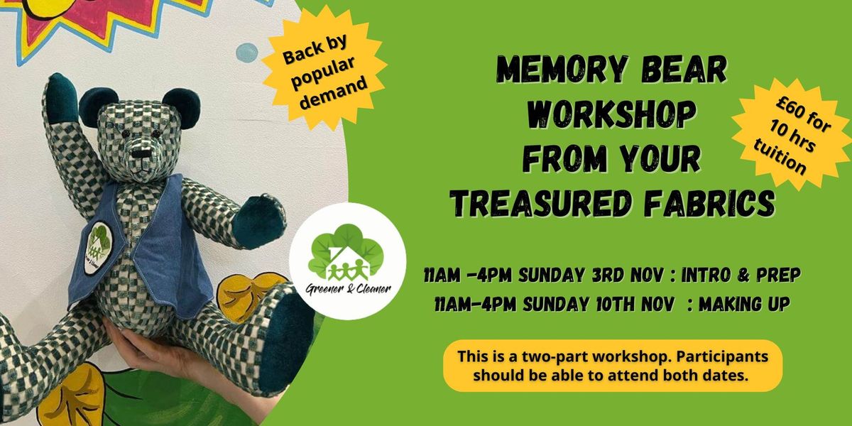 Memory Bear Workshop