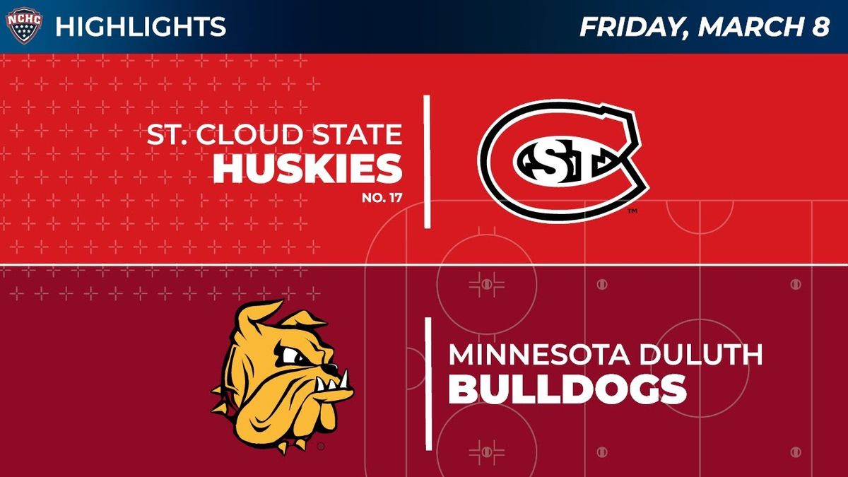 St. Cloud State Huskies at Minnesota Duluth Bulldogs Mens Hockey