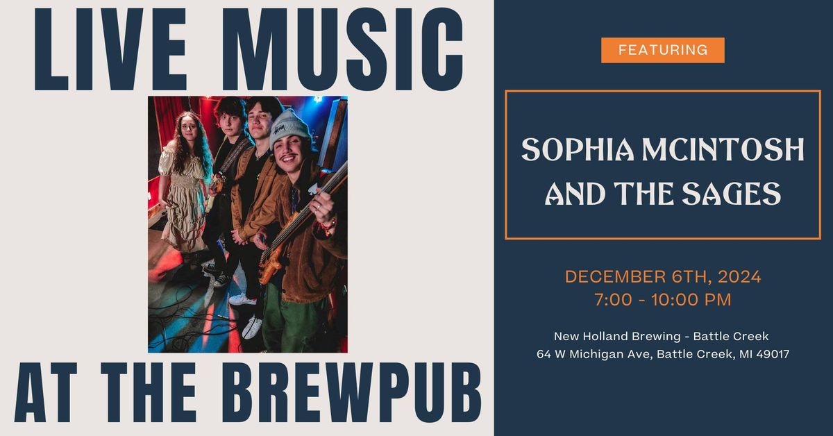 Live Music with Sophia Mac & The Sages