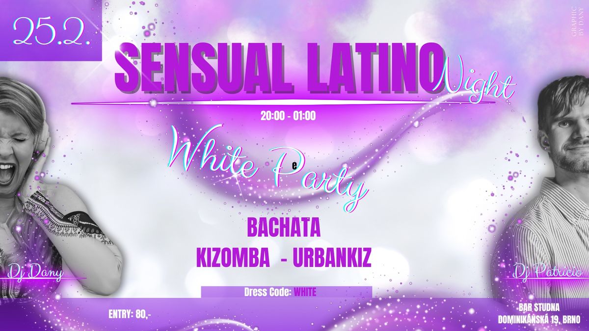 White Sensual Latino Night Dj Dany 