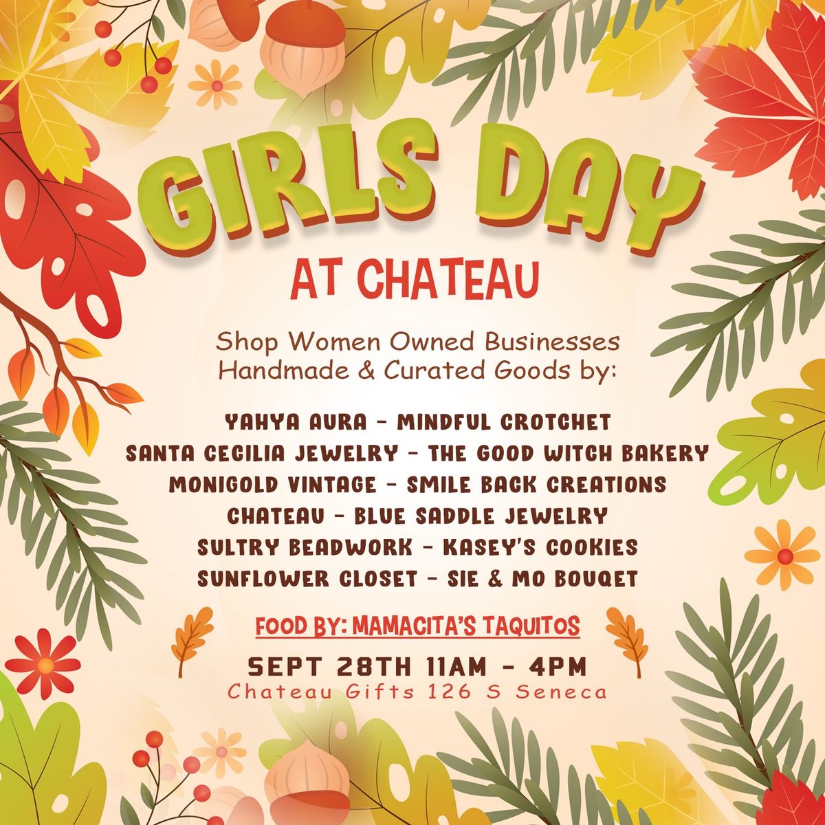 Girls Day at Chateau