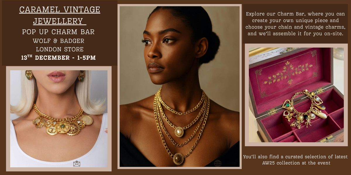 Caramel Vintage Jewellery pop up