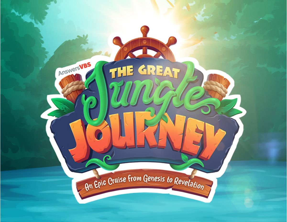 Vacation Bible School - The Great Jungle Journey -July 8-12th 9-Noon.  K-5th grade. Register Below