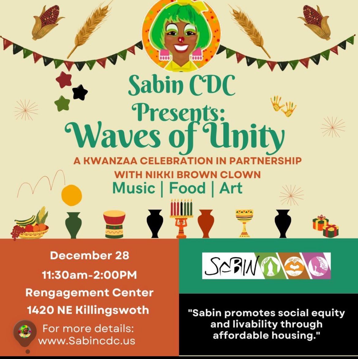 Waves of Unity - Kwanzaa Celebrations with Nikki Brown Clown 