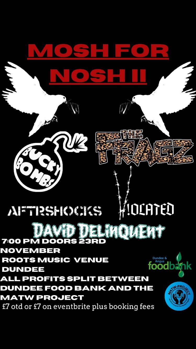 Mosh for Nosh II (Featuring The Fragz, Bucky Bombs, Violated, Aftrshocks and David delinquent)