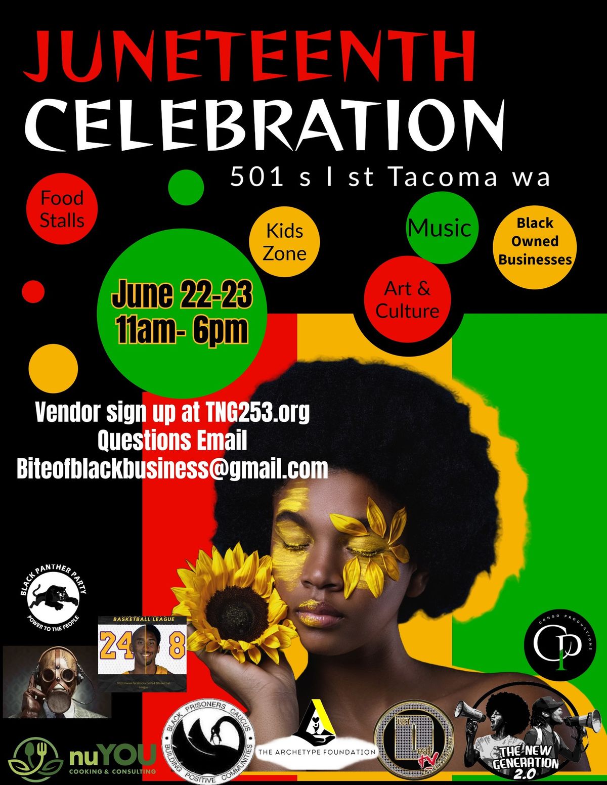 The Bite of Black Business 5th annual summer kick off \/ Honoring Juneteenth June 22-23 , 2024 