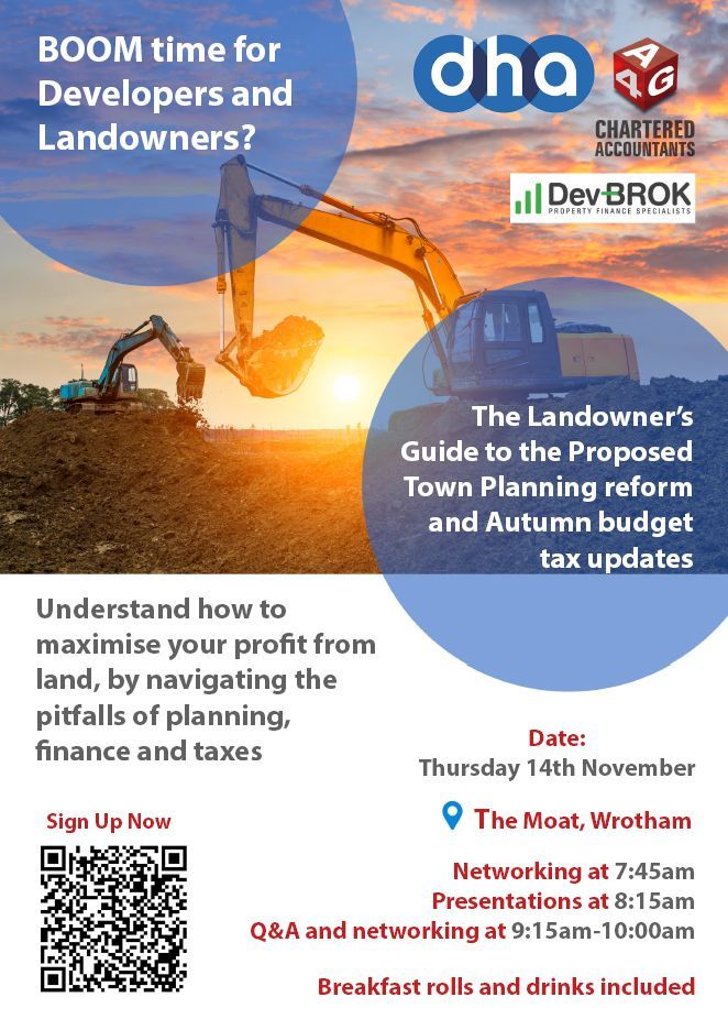 BOOM time for Developers and Landowners?