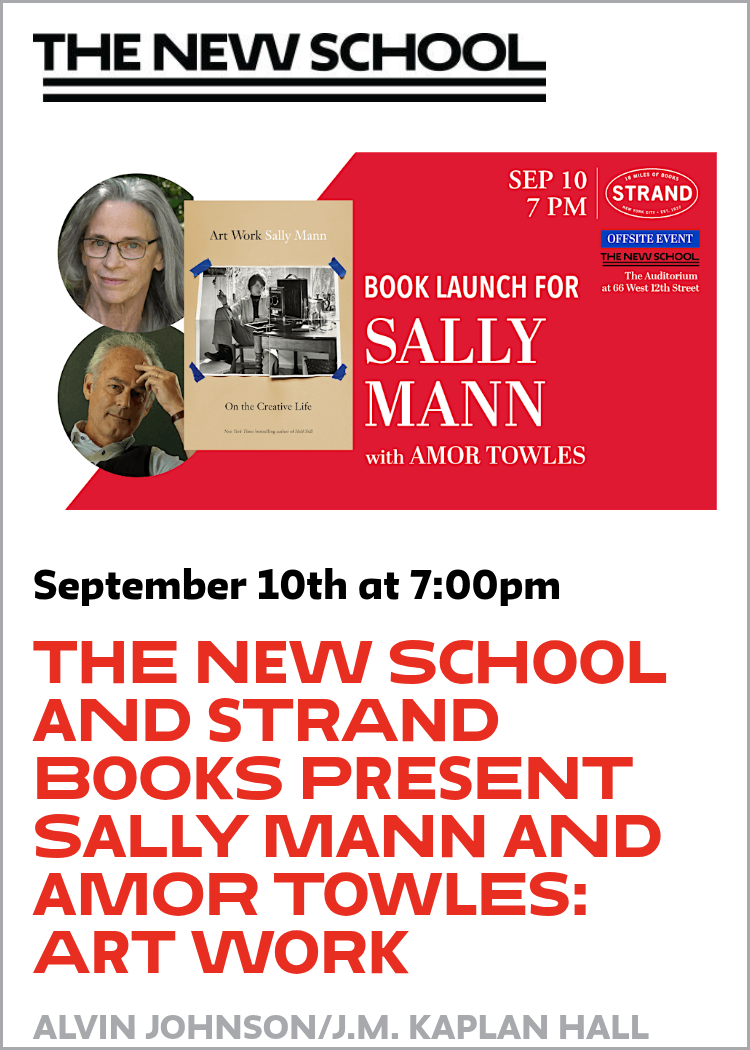 Sally Mann at Sydney Goldstein Theater