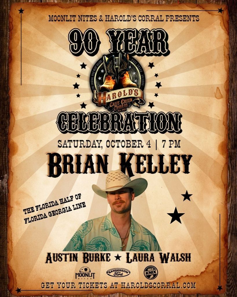 Harold's 90th Anniversary Celebration: Brian Kelley - Saturday