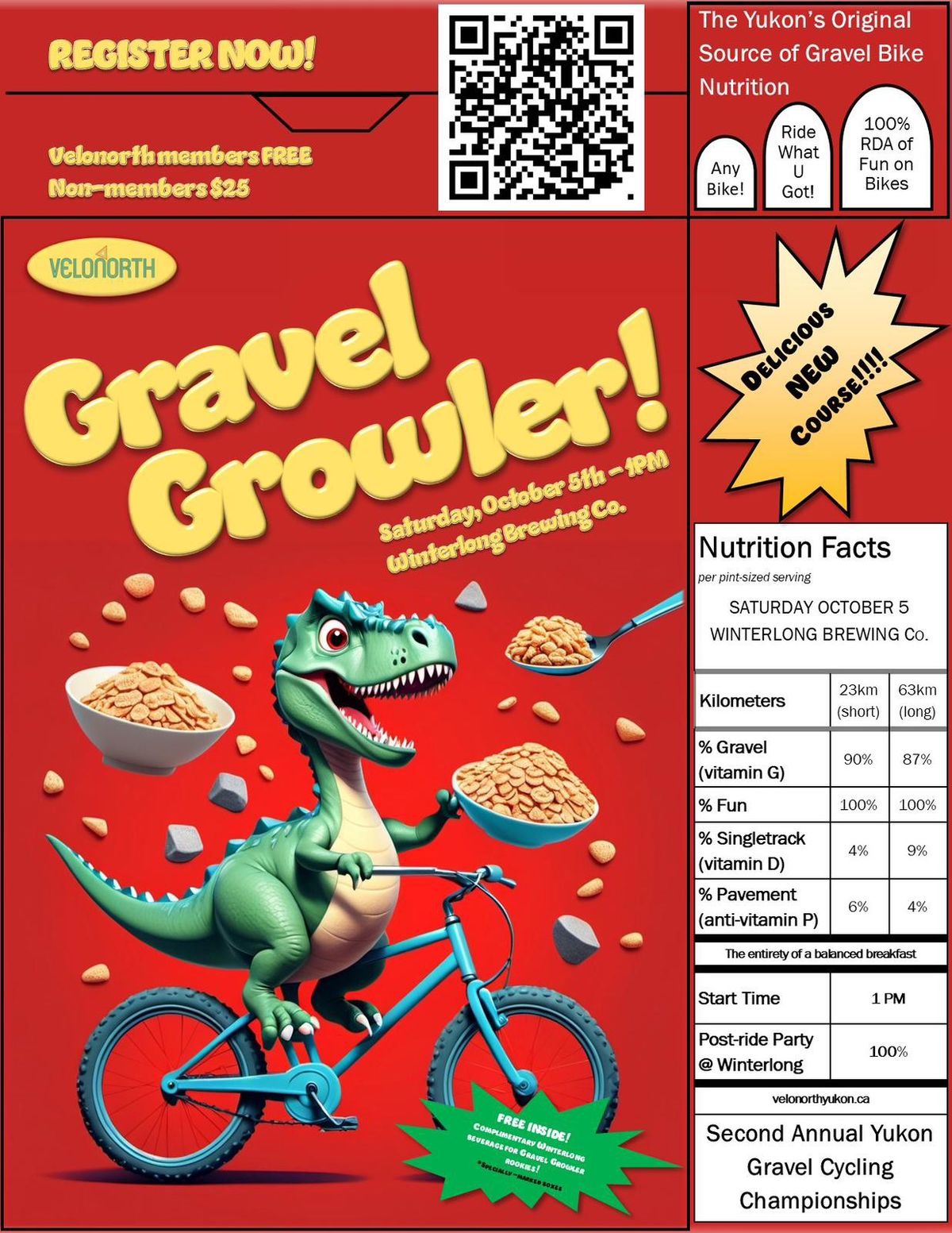 Gravel Growler 2024 --- New & Delicious 