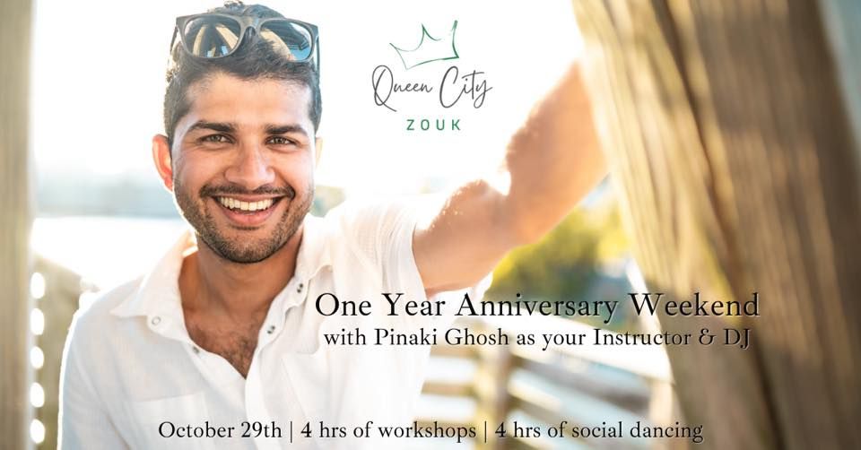 One Year Anniversary Weekender with Pinaki Ghosh