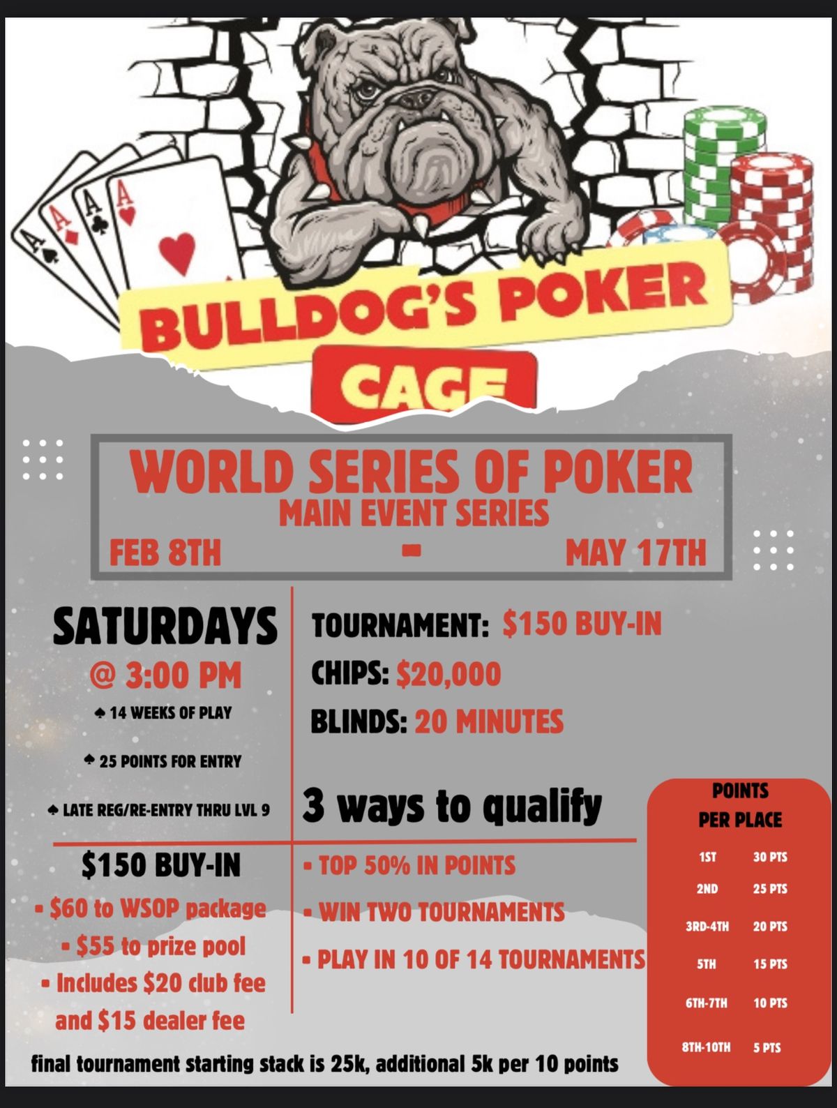 Win a Seat at the WSOP Main Event