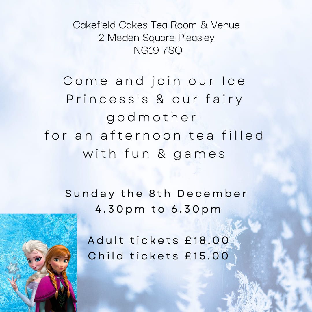 Ice Princess Afternoon tea 