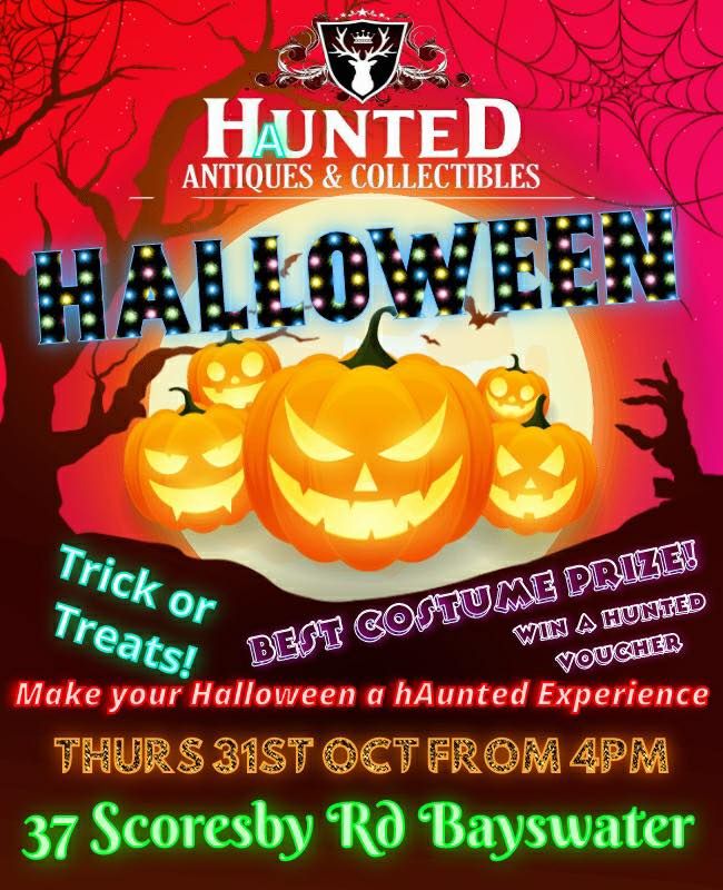 Hunted Antiques Halloween Party