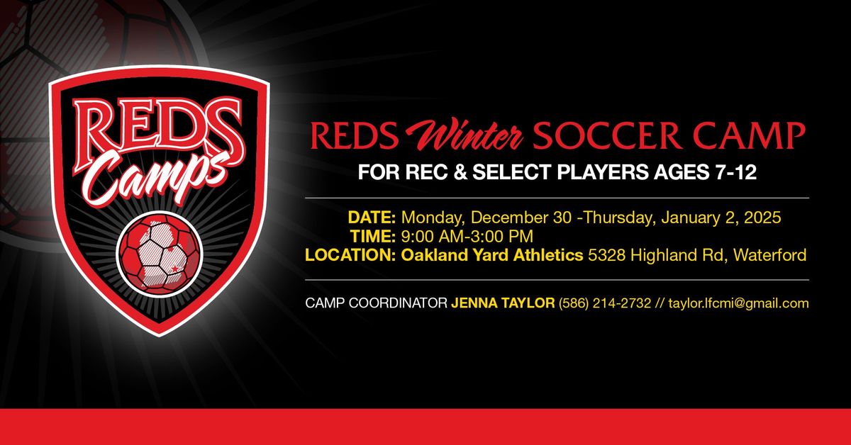 Reds Winter Soccer Camp