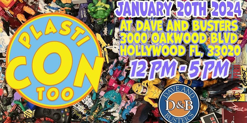 PlastiCon Too - A FREE ADMISSION Toy Show, Comic Con & Collectibles Market