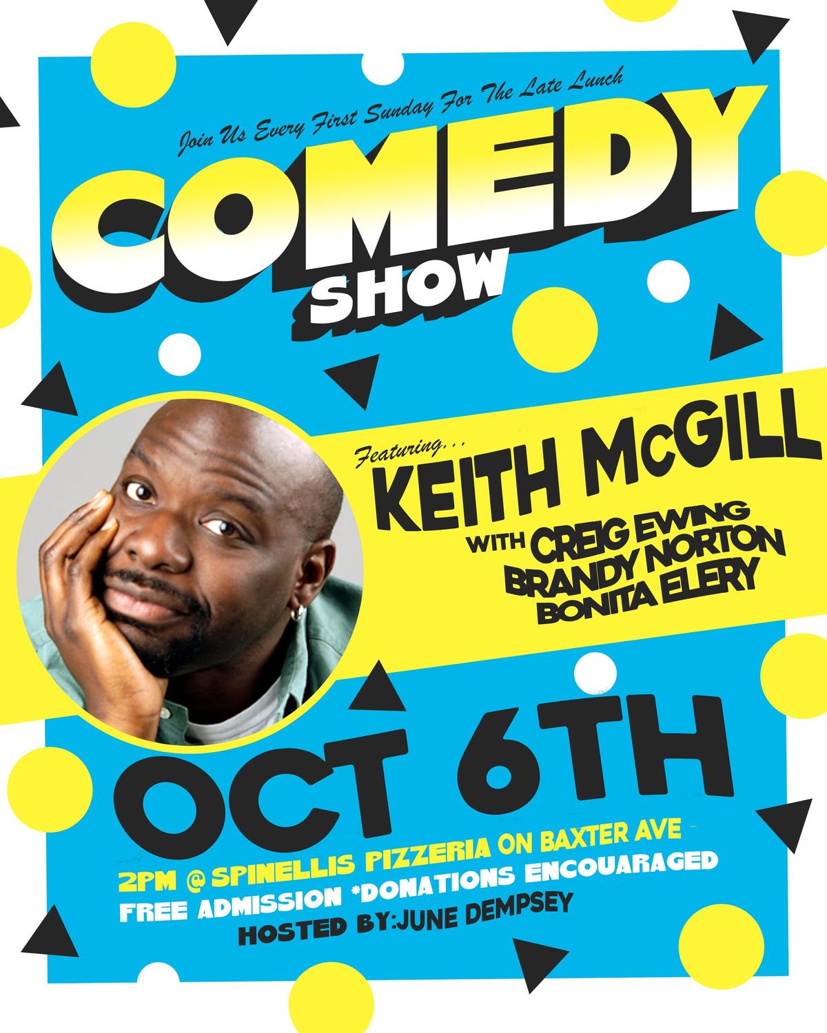 Comedy Brunch with Keith McGill and Friends!