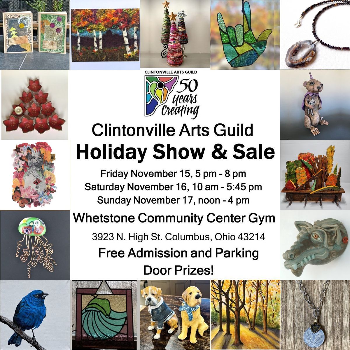 Clintonville Arts Guild Holiday Show and Sale