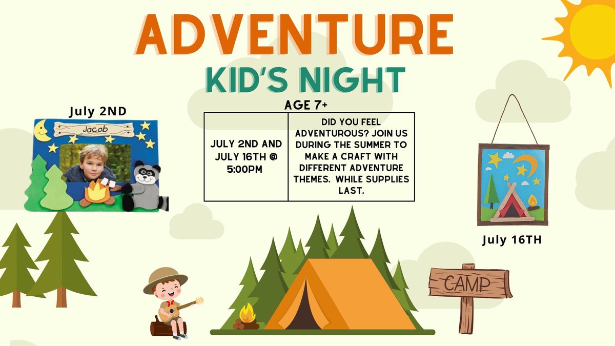 Adventure Kids' Night