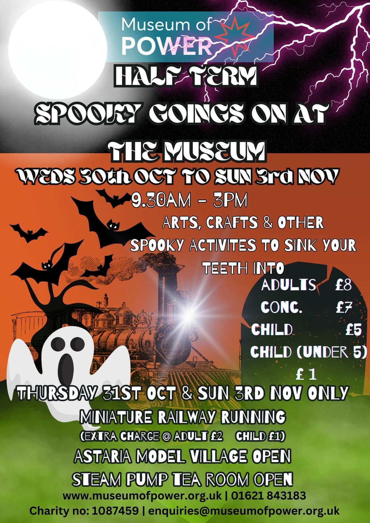 Half Term Spooky Goings on at the Museum