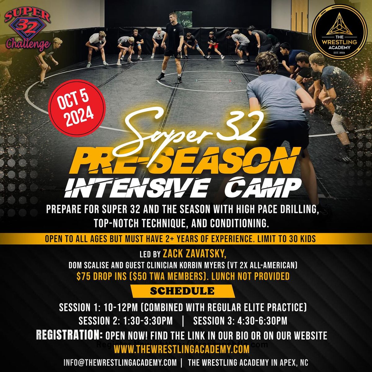 Super 32 Intensive Camp with Korbin Myers