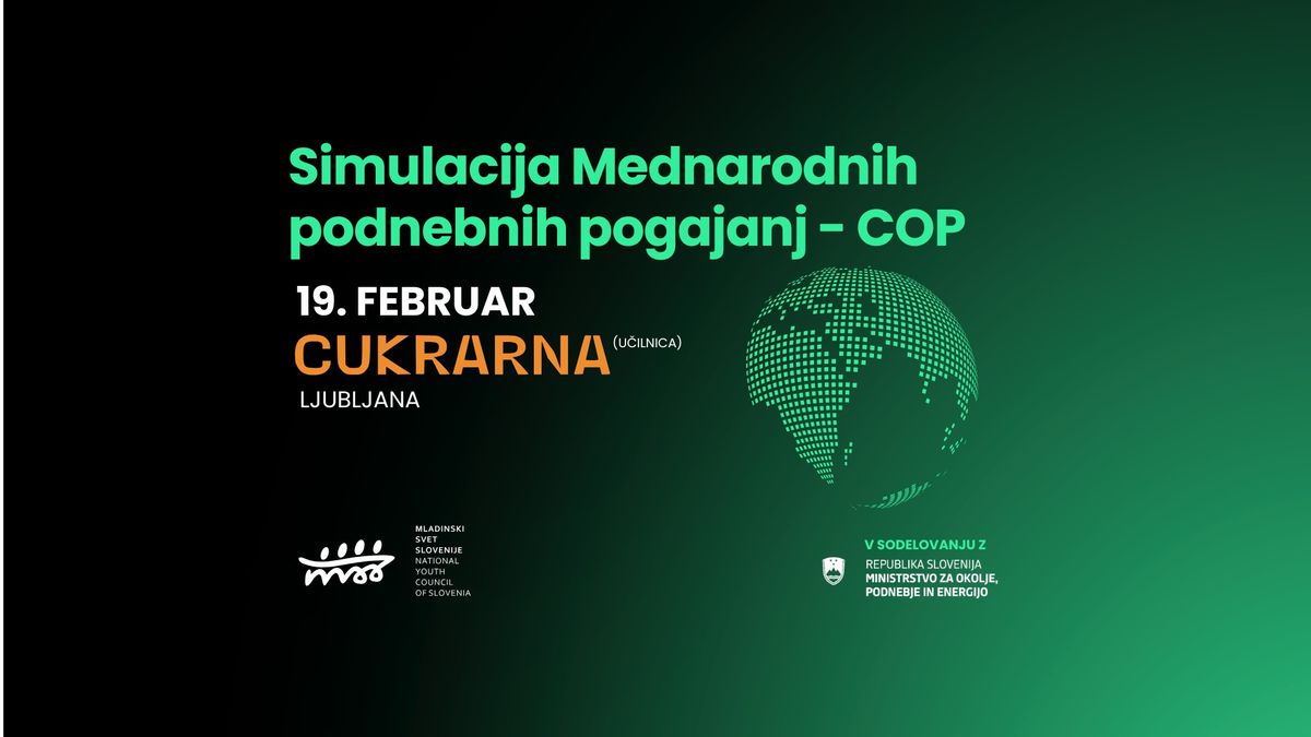 Simulacija Mednarodnih podnebnih pogajanj - COP