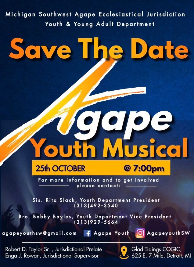 Agape YOUTH musical!!! 