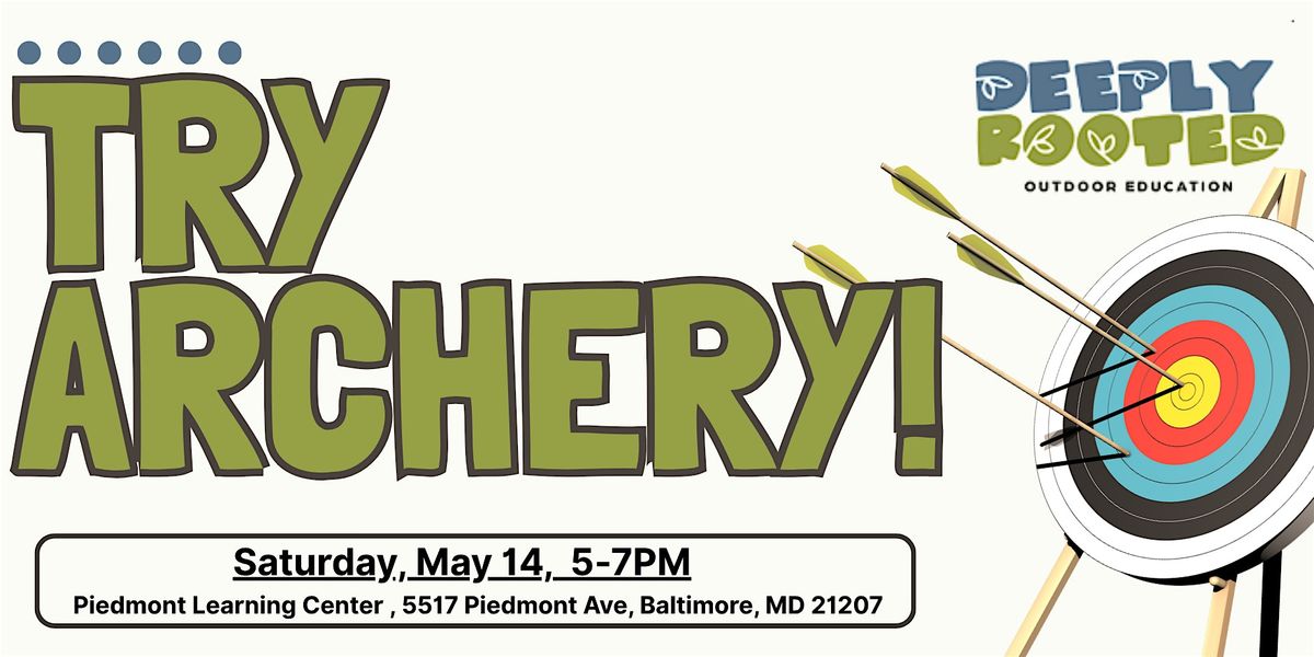 Try Archery at the Piedmont Learning Center