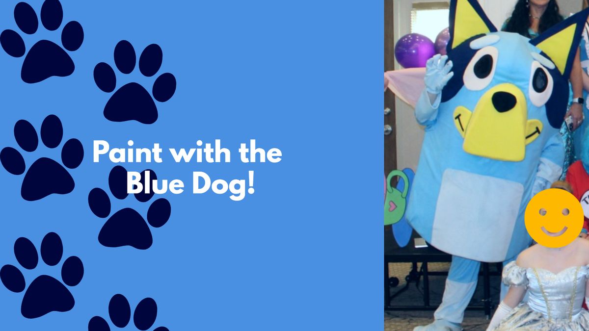 Paint with the Blue Pup!