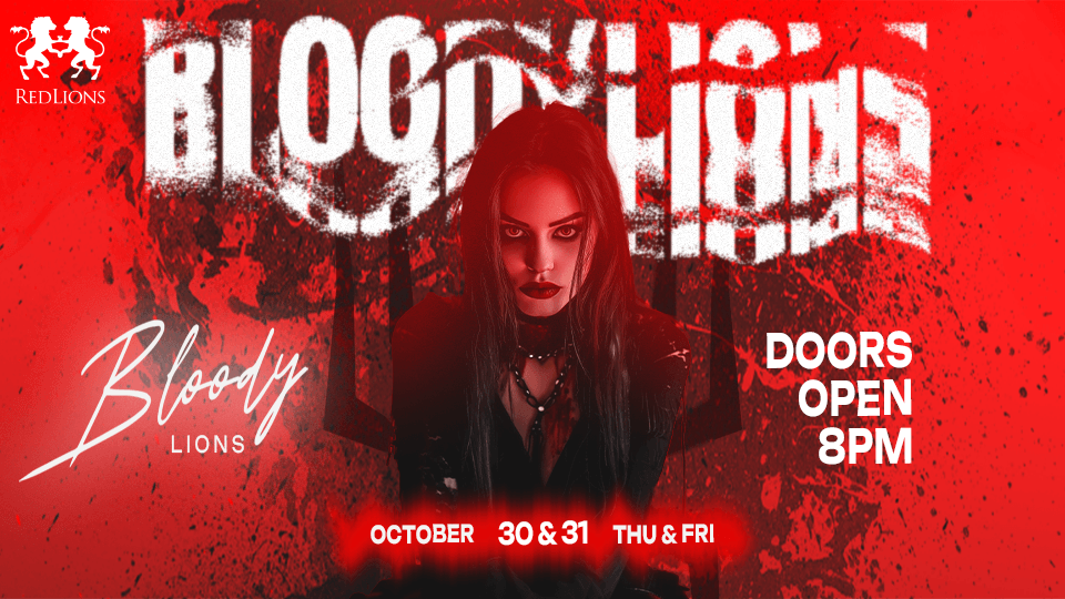 Bloody Lions Halloween Party at Red Lions