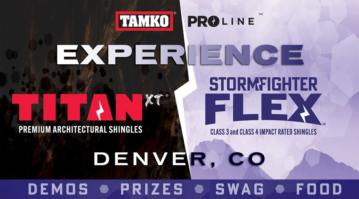 Experience Different - Denver, CO Shingle Demo Event