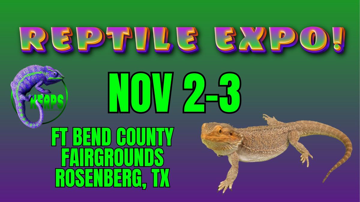 HERPS Rosenberg Exotic Reptile and Pet Show