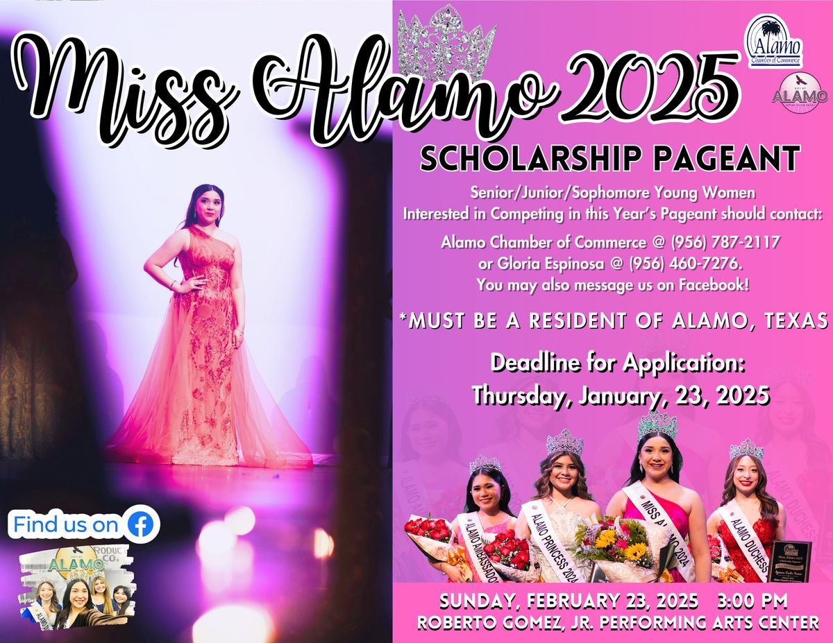 Miss Alamo 2025 Scholarship Pageant