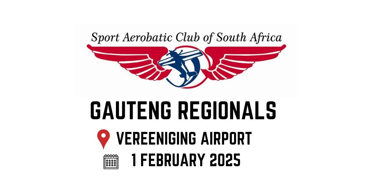 Gauteng Regionals Aerobatic Competition 