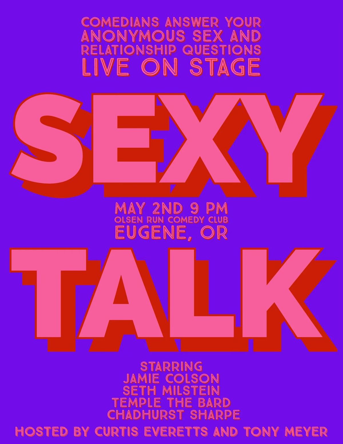 SEXY TALK: Stand-up Comedy Improv Show!